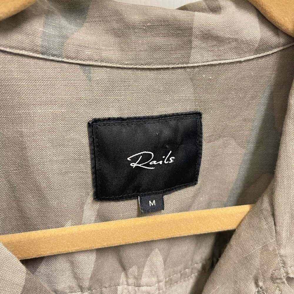 Rails Everett Camo Button Down - image 3